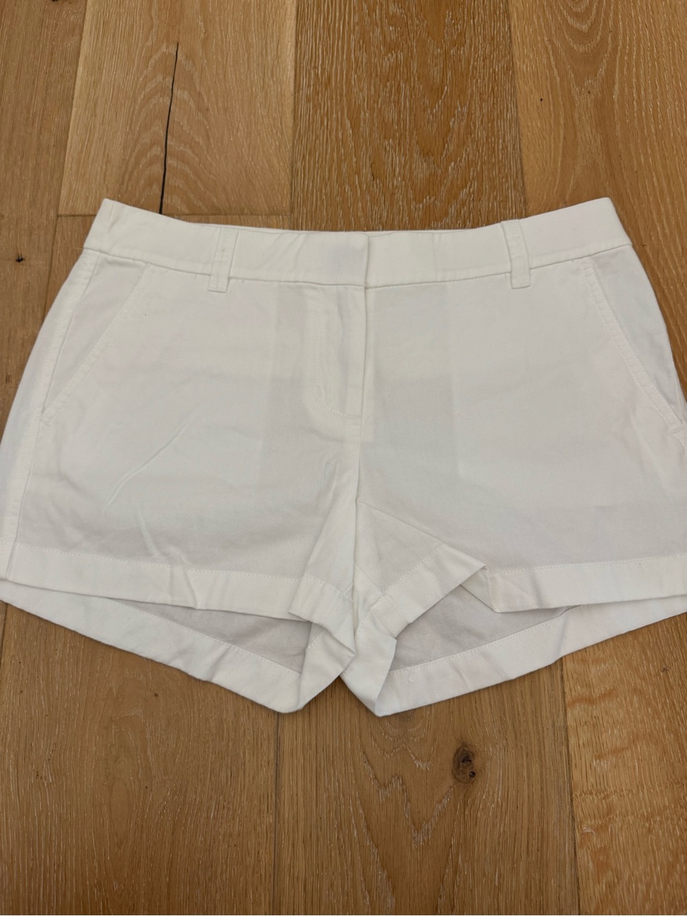 J. Crew White Shorts